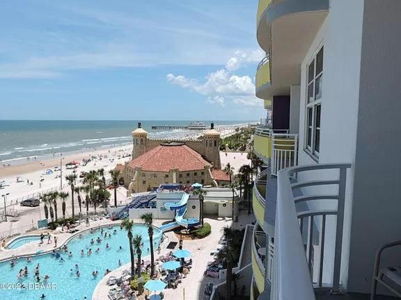 Vacation In Comfort And Luxury 1Br Oceanfront -Wyndham Ocean Walk 703 دايتونا بيتش المظهر الخارجي الصورة
