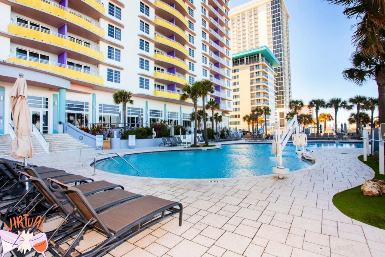 Vacation In Comfort And Luxury 1Br Oceanfront -Wyndham Ocean Walk 703 دايتونا بيتش المظهر الخارجي الصورة