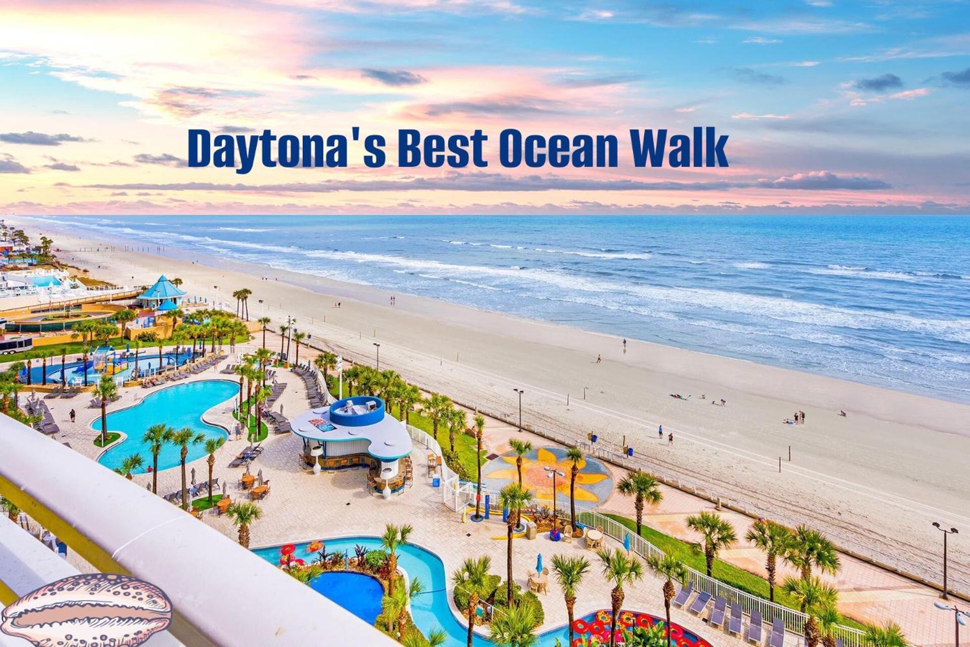 Vacation In Comfort And Luxury 1Br Oceanfront -Wyndham Ocean Walk 703 دايتونا بيتش المظهر الخارجي الصورة