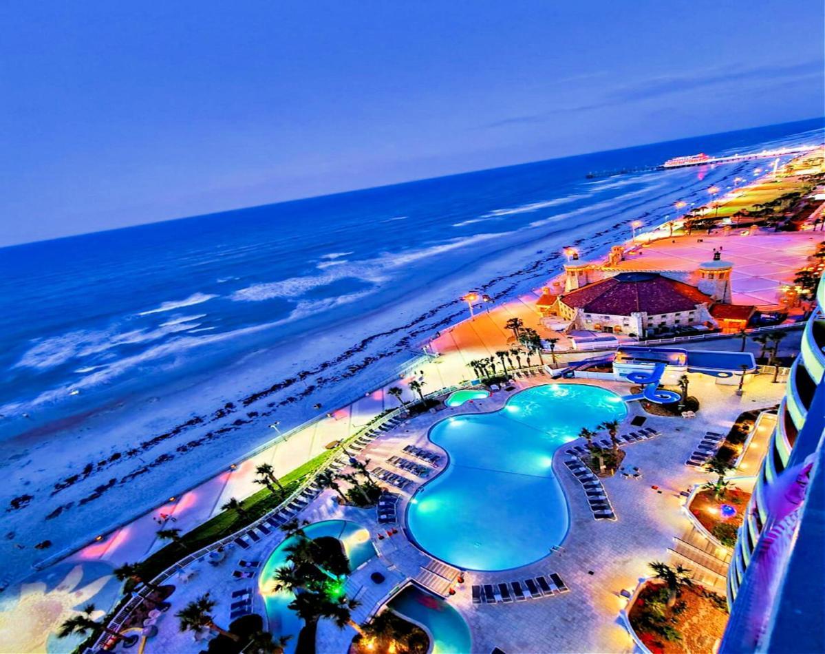 Vacation In Comfort And Luxury 1Br Oceanfront -Wyndham Ocean Walk 703 دايتونا بيتش المظهر الخارجي الصورة