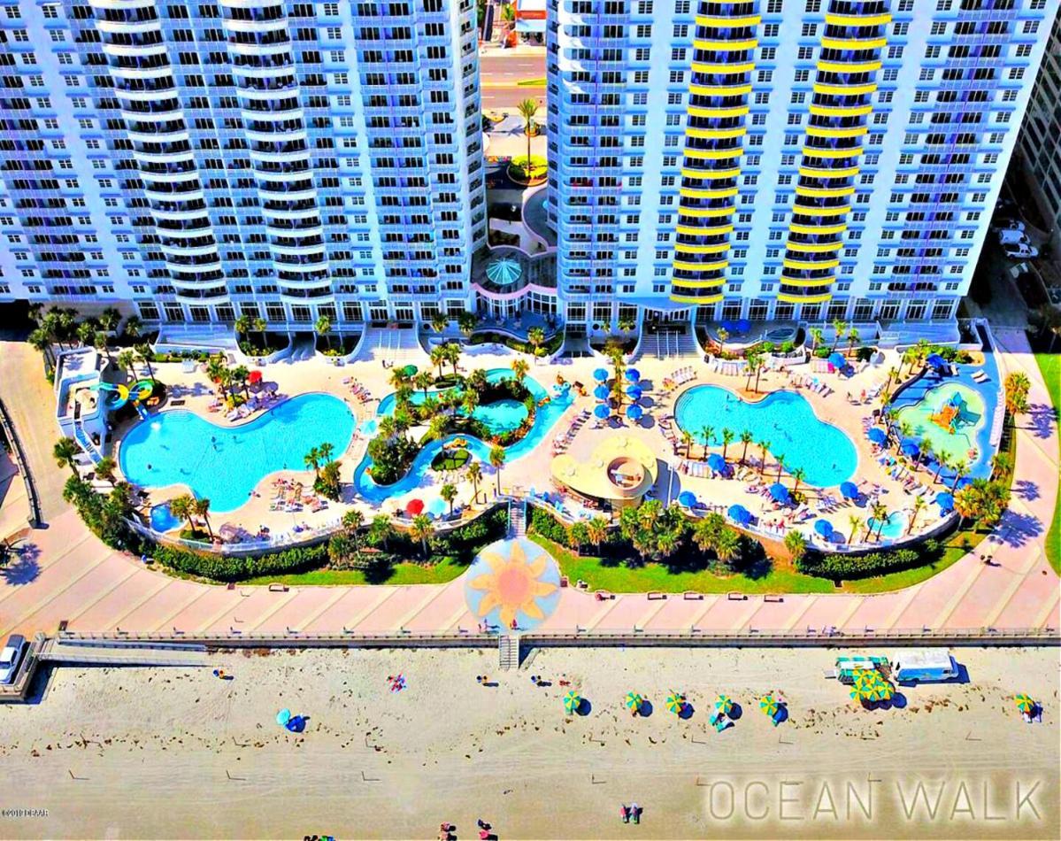Vacation In Comfort And Luxury 1Br Oceanfront -Wyndham Ocean Walk 703 دايتونا بيتش المظهر الخارجي الصورة