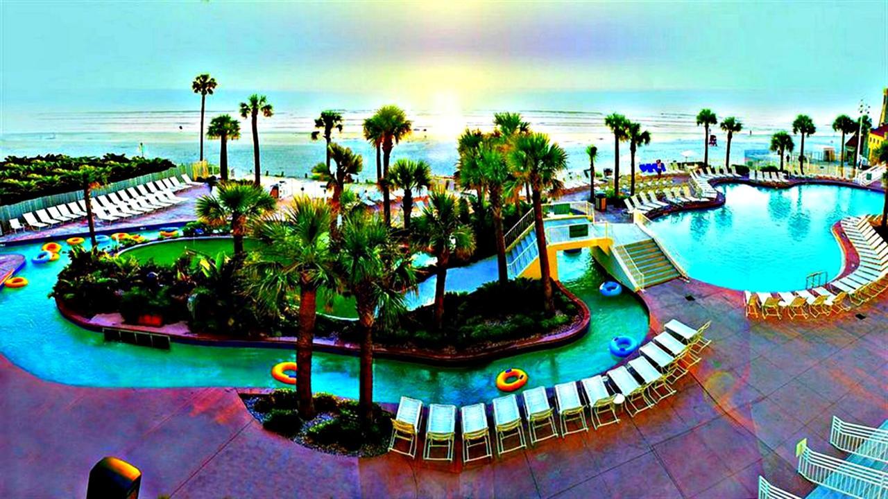 Vacation In Comfort And Luxury 1Br Oceanfront -Wyndham Ocean Walk 703 دايتونا بيتش المظهر الخارجي الصورة